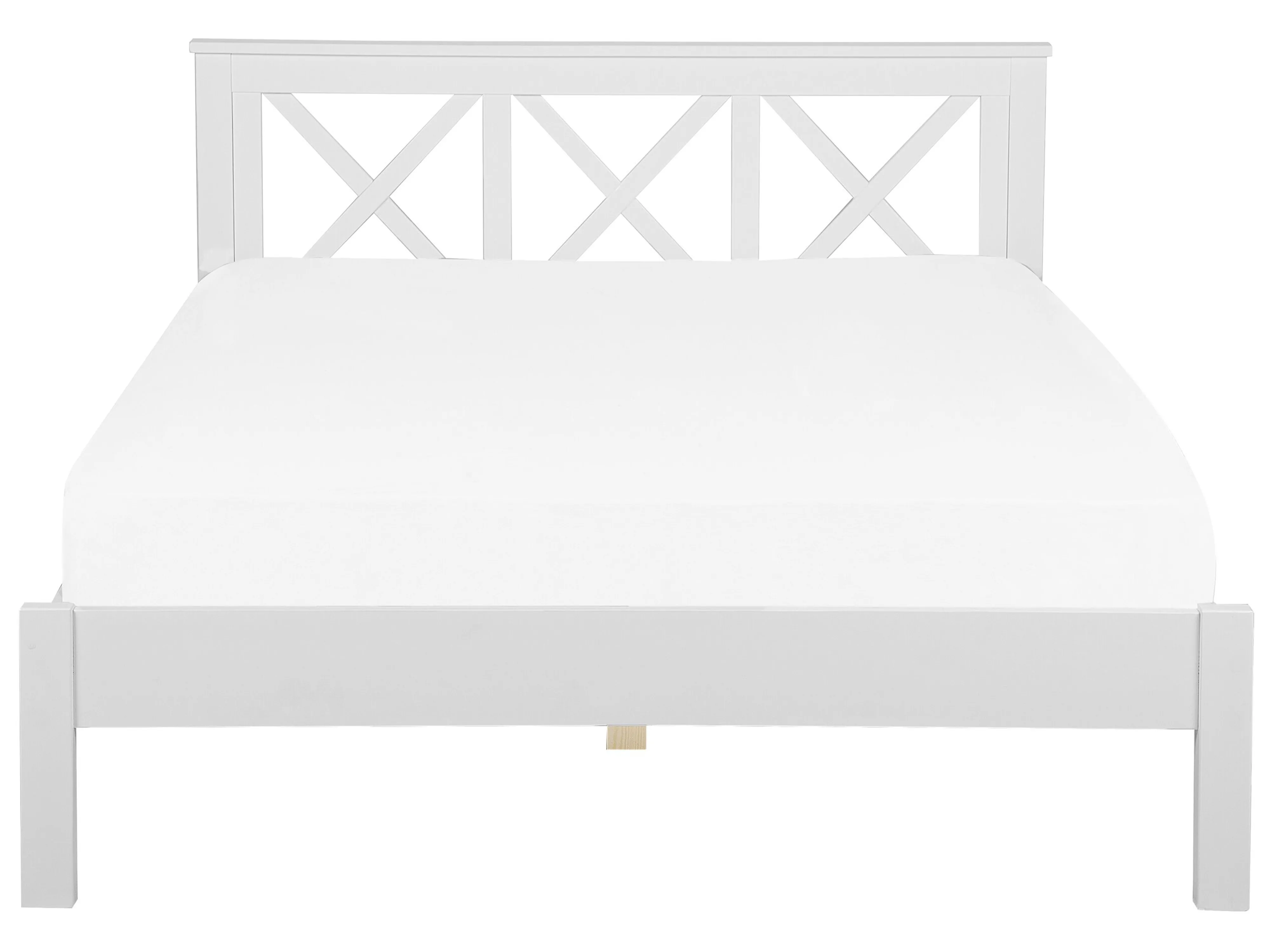 Bed Dennenhout TANNAY 180 x 200 cm Wit