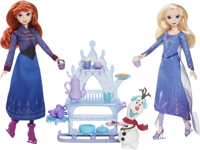 Disney Frozen Disney Frozen Icy Ice Olaf Cart Olaf Leckereien-Schlitten-Spielset mit Olaf-Puppe und über 15 Zubehörteilen