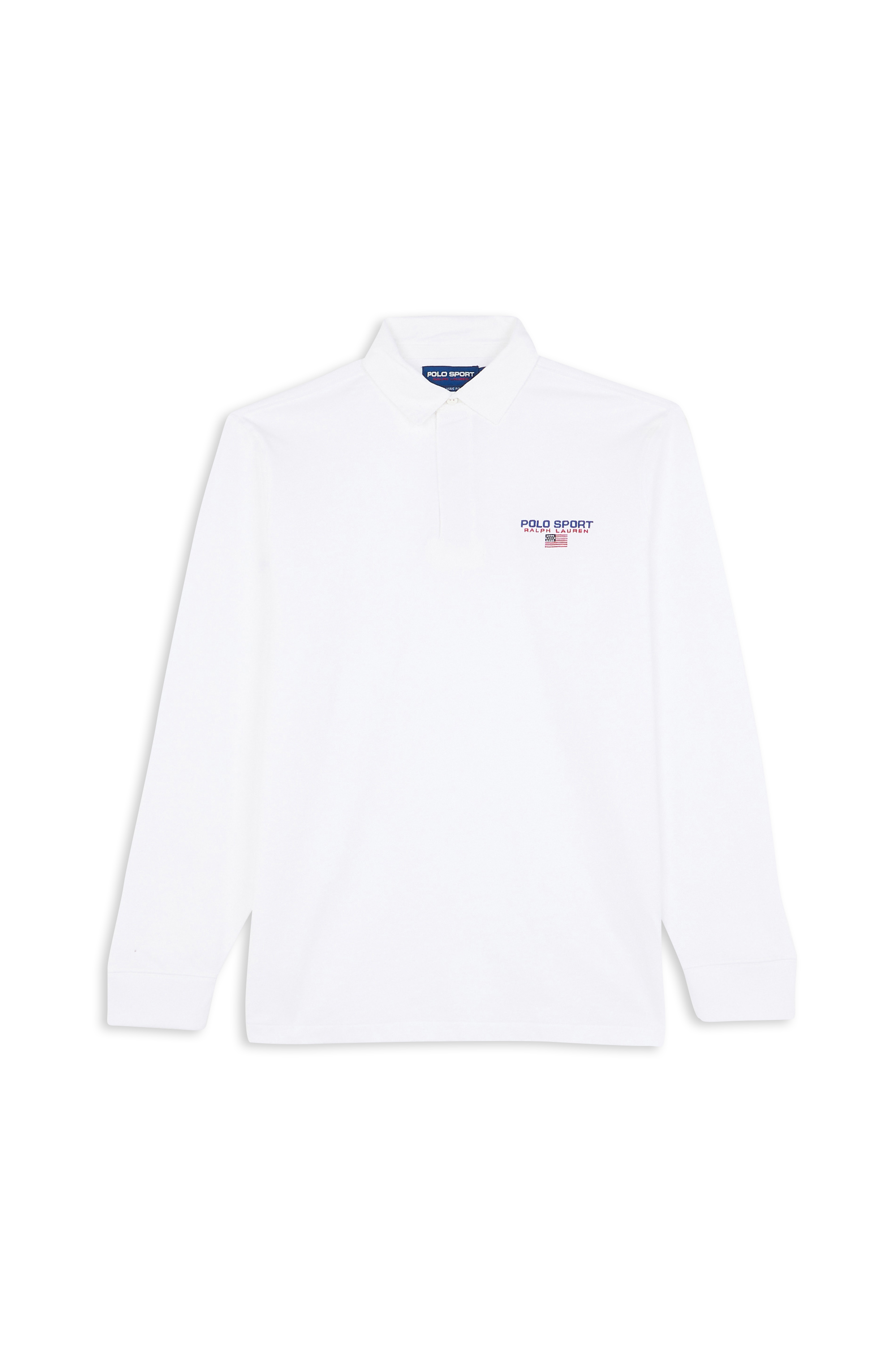 POLO RALPH LAUREN Polo 10/1 JERSEY-LSL-RUG Blanc