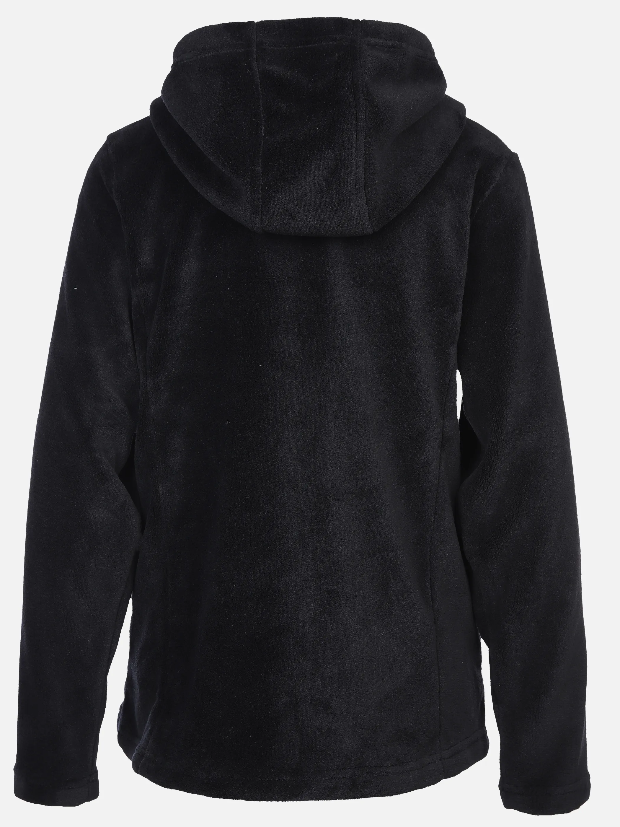 Damen Flauschjacke mit Kapuze