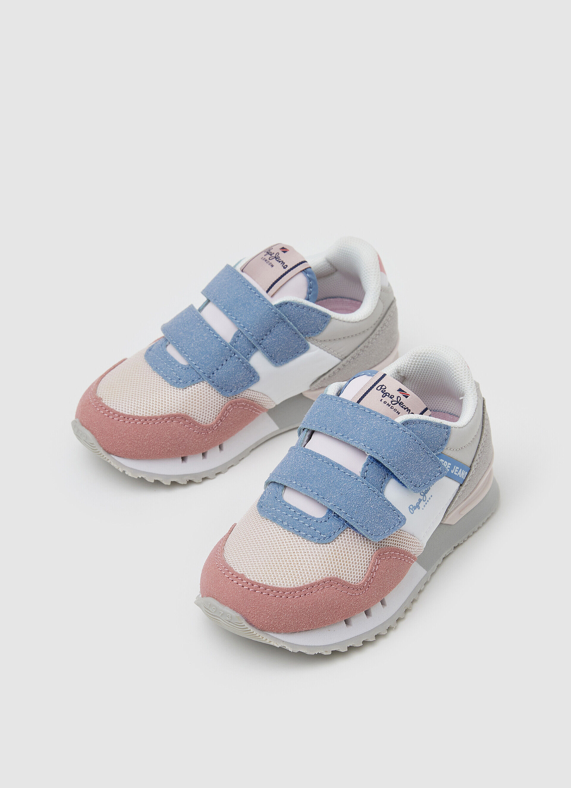 Tênis London Basic Combined - rosa lavado