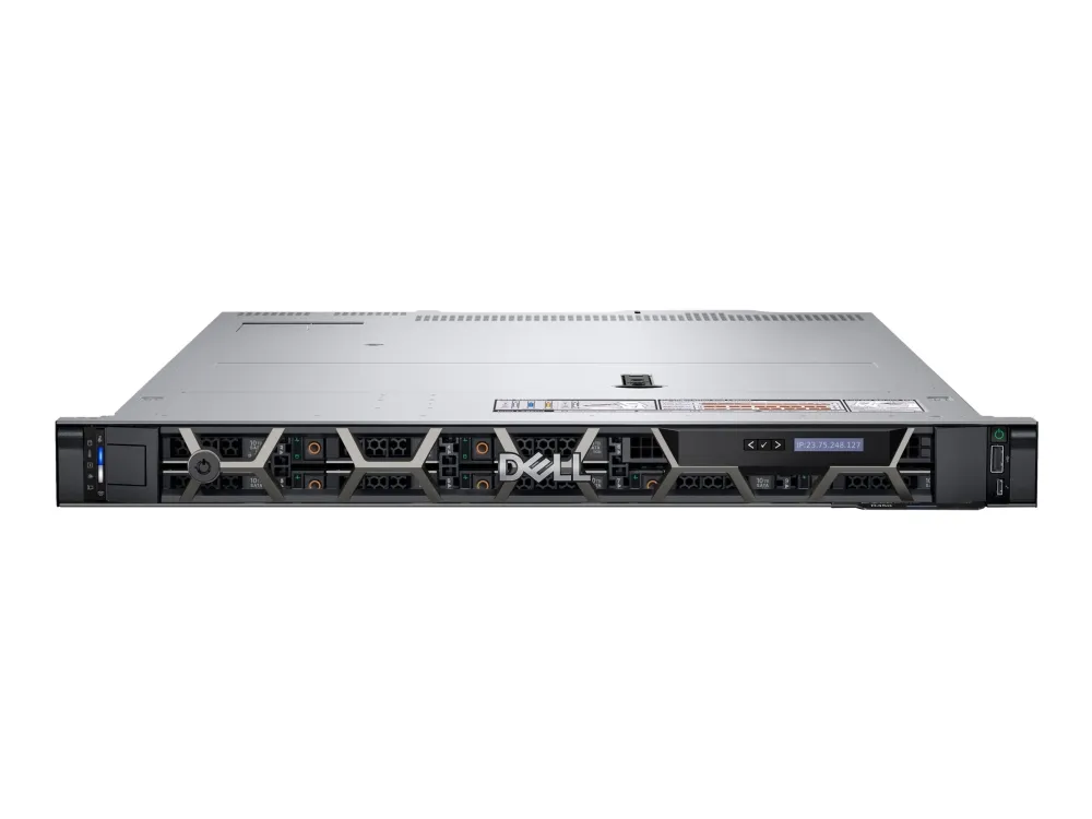 Dell PowerEdge R450 - Server - rack-monterbar 1U - 2-vejs - 1 x Xeon Silver 4314 / op til 3.4 GHz - RAM 32 GB - SAS - hot-swap 2.5