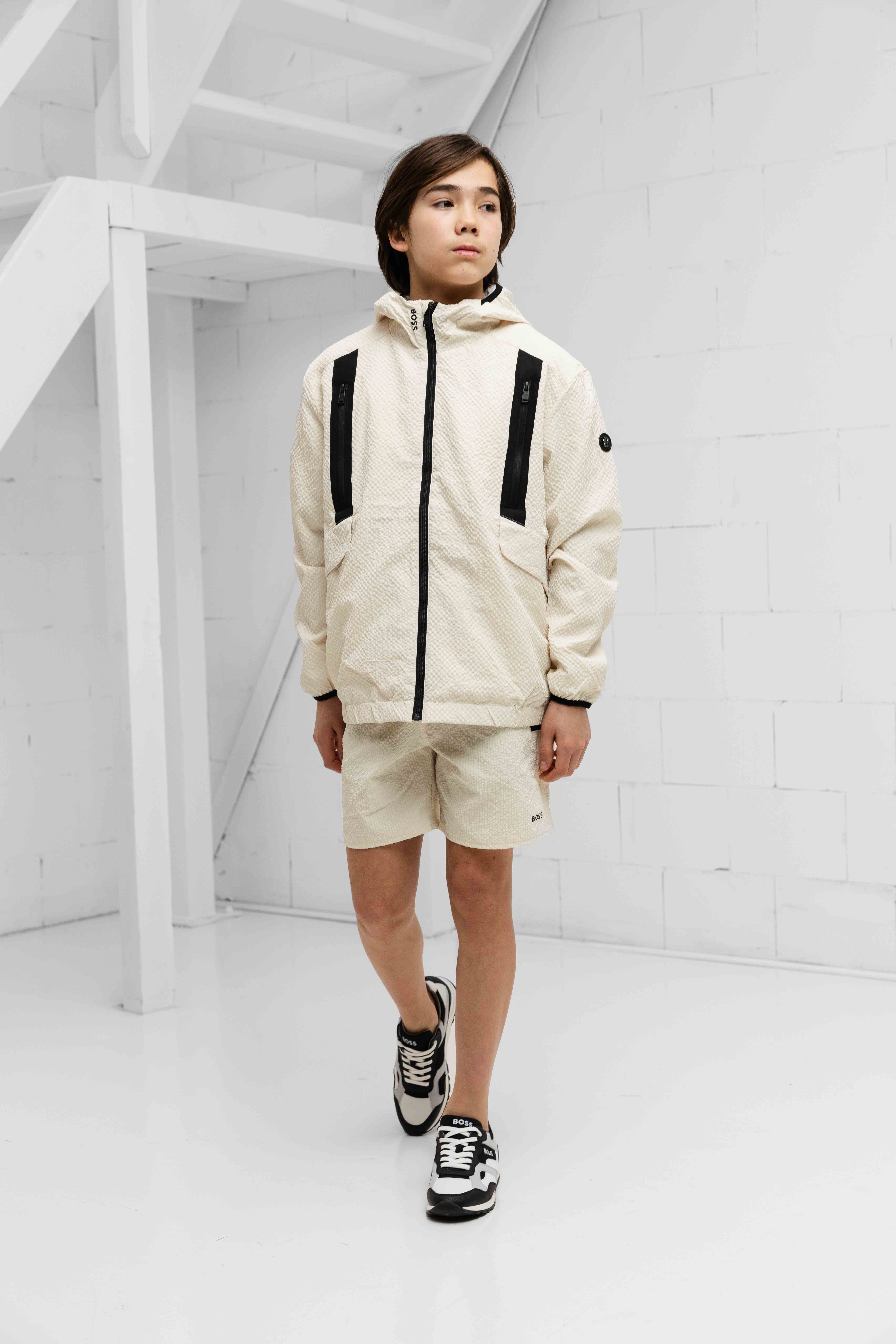 Hugo Boss Windbreaker Kids Beige