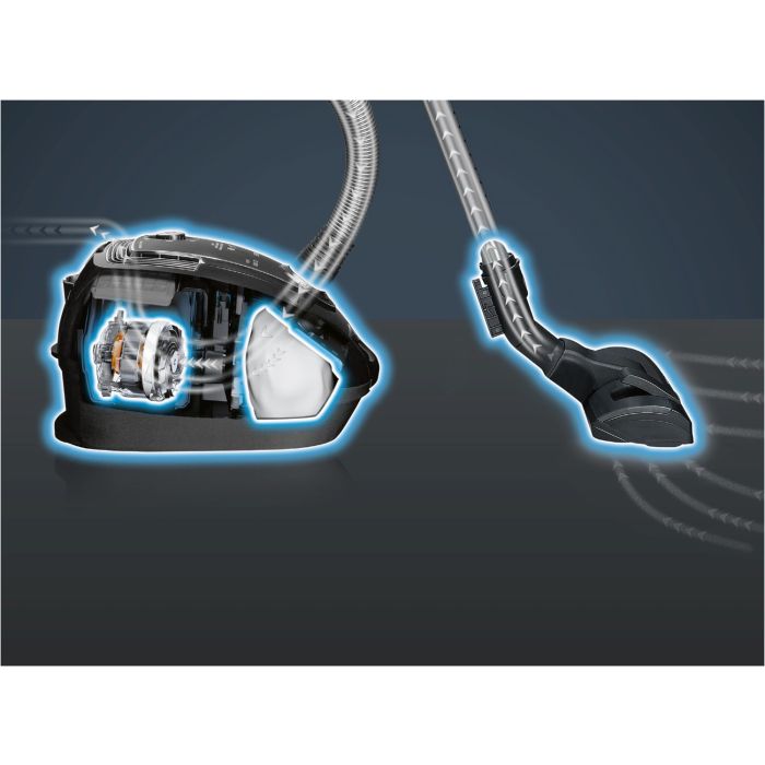 Siemens Staubsauger iQ300 Plus extraKlasse, VSP3SIL66M Schwarz