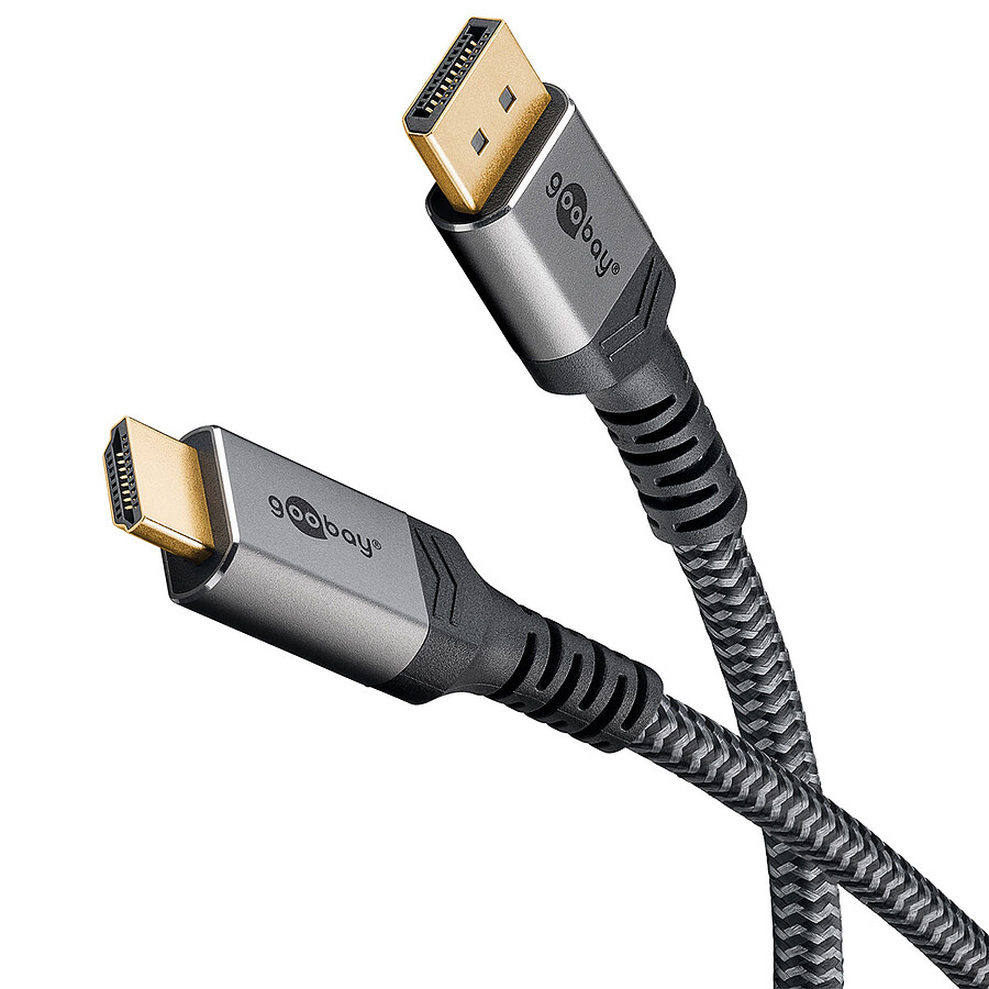 Goobay Plus Câble DisplayPort 1.2 / HDMI 4K - 3 m