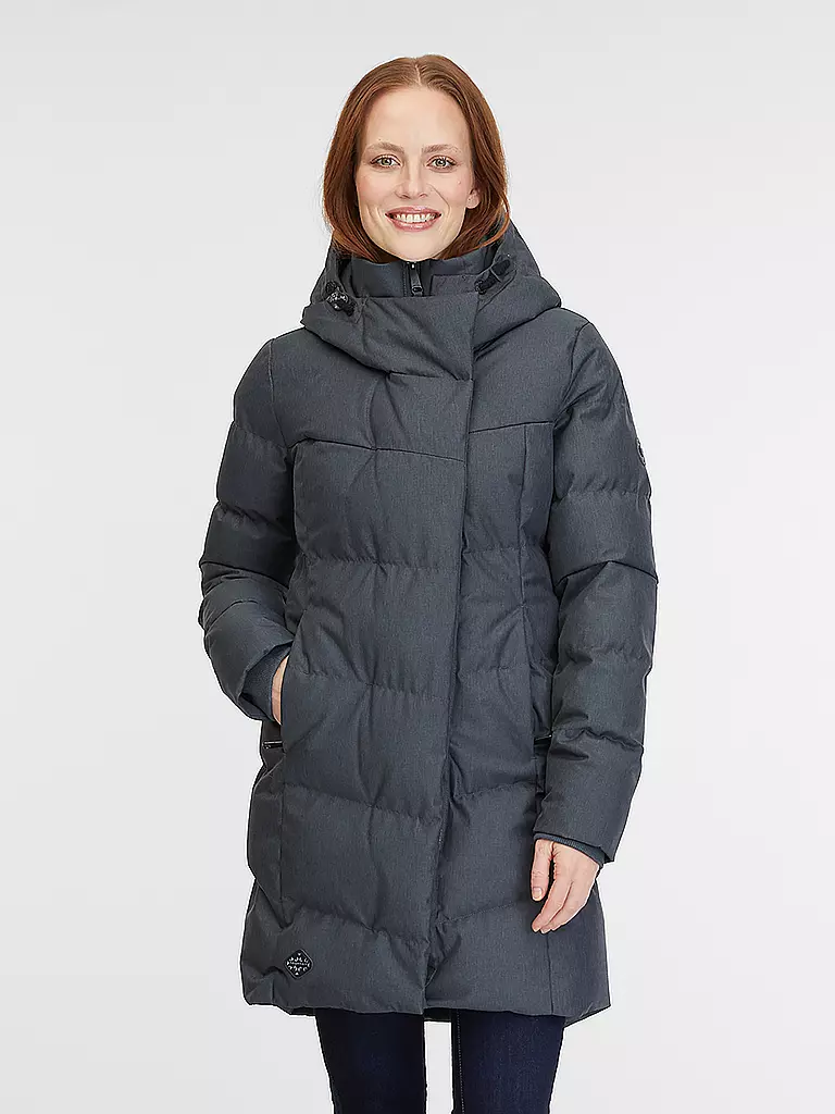 RAGWEAR Steppmantel PAVLA grau