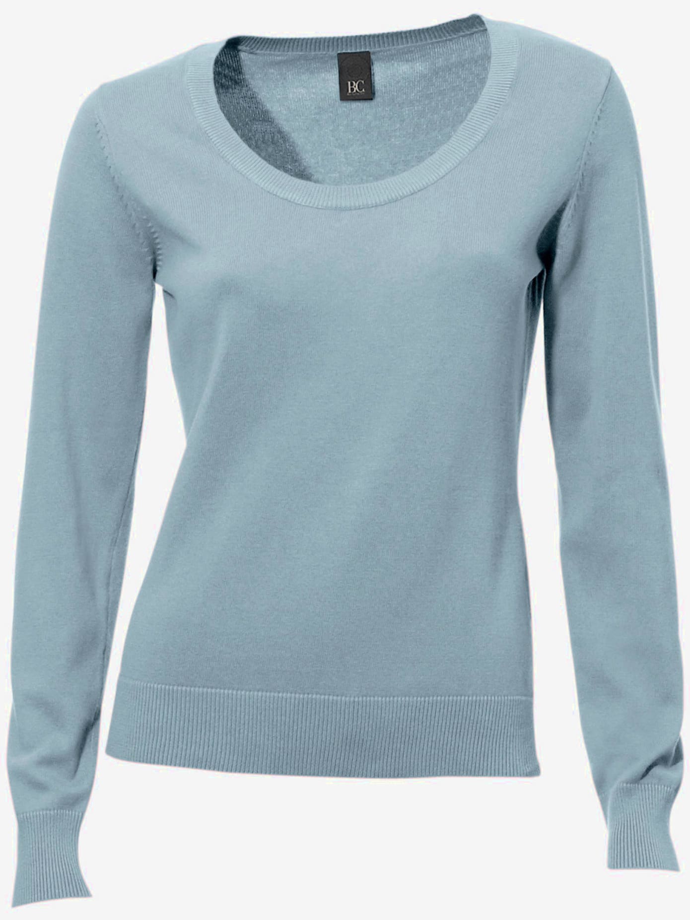Pull col rond basique et facile à associer, coloris tendance