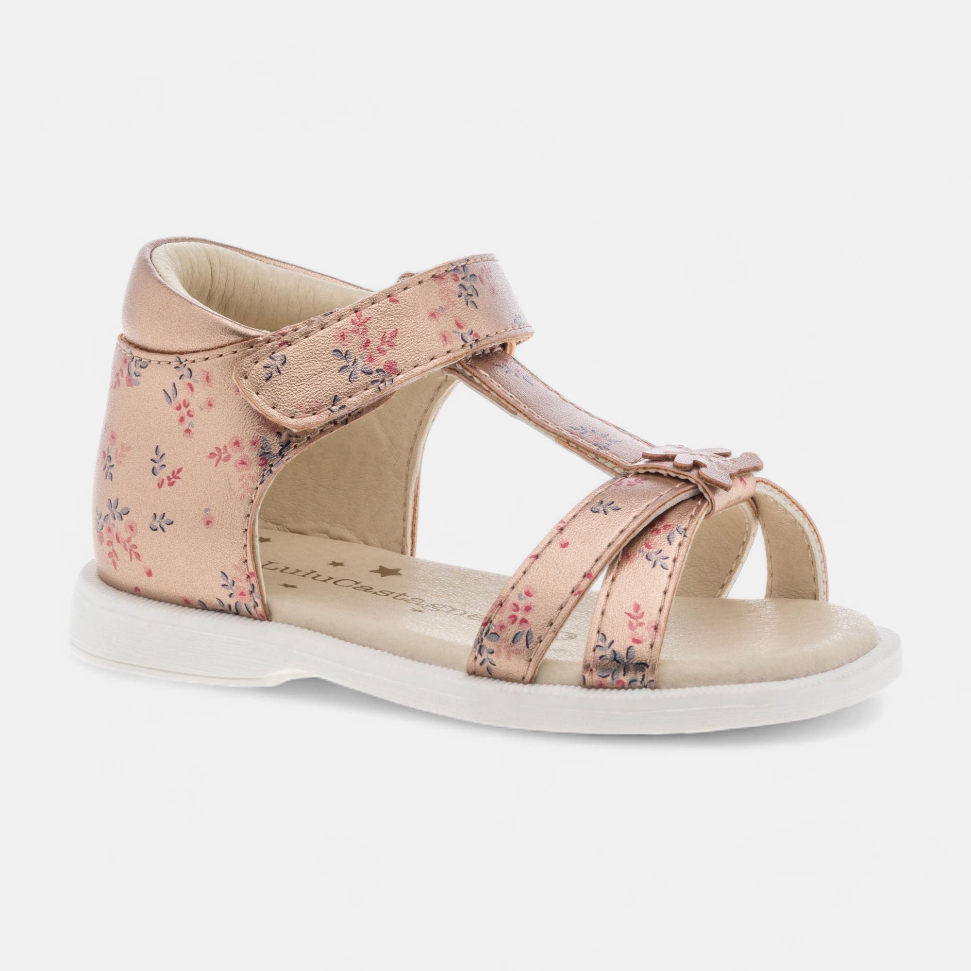 Nu-pieds Bébé fille or