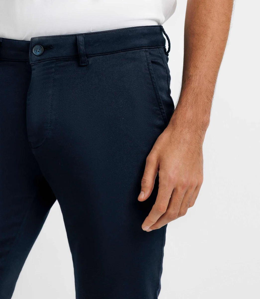 Pantalon casual marine