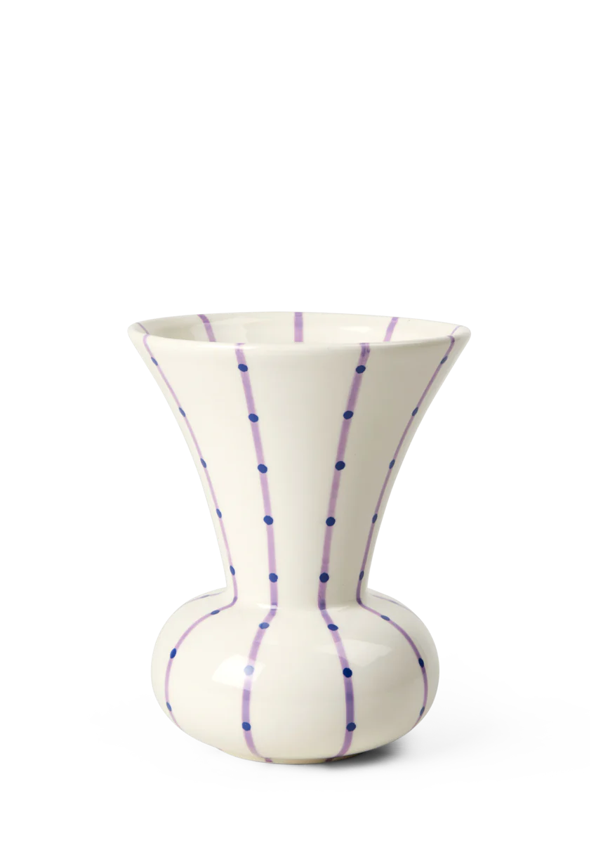 Kähler  Signature vase, lilla - H15 cm.