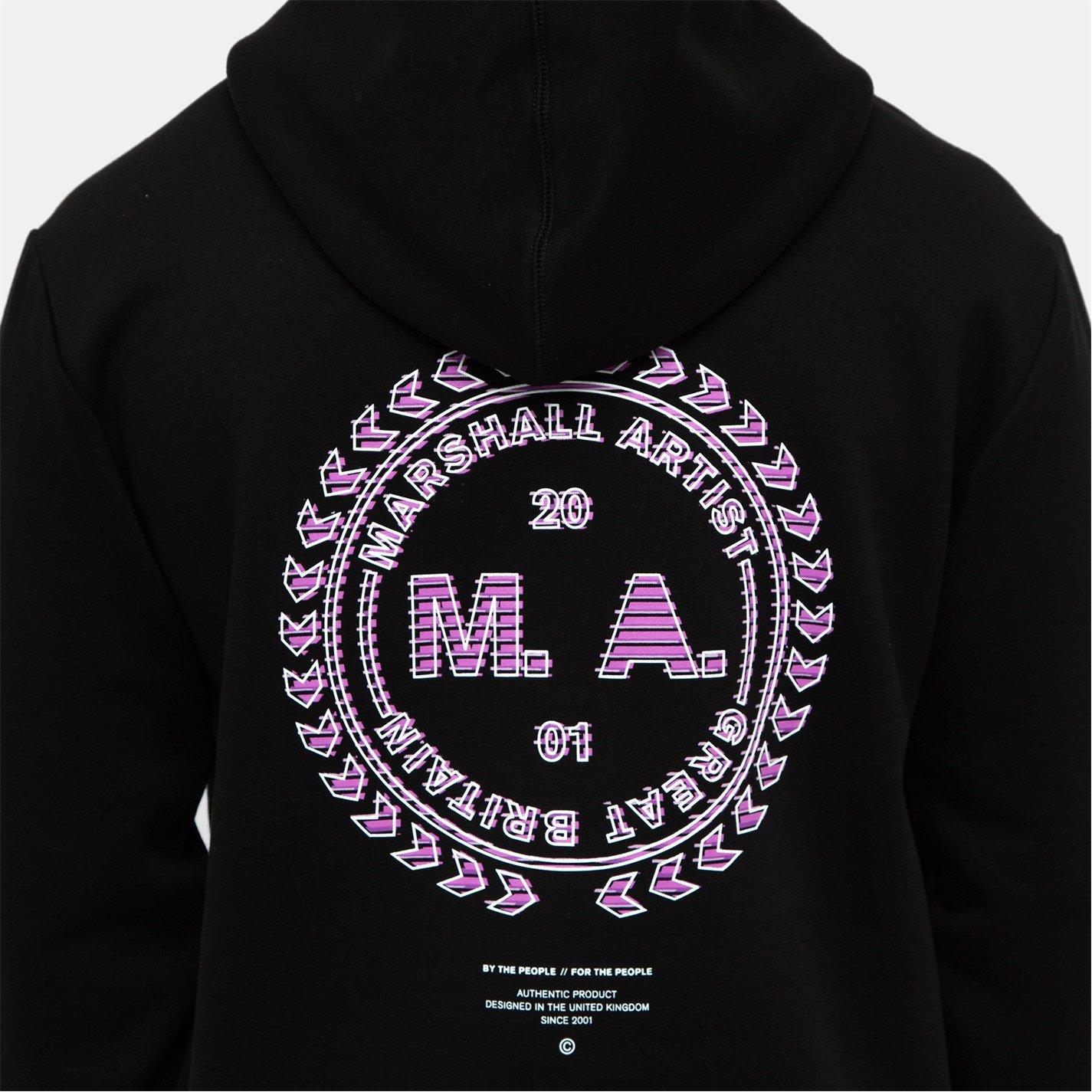 Marshall Artist Nevola Back Print Hood