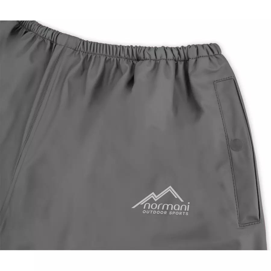 normani Kinder Regenhose York Grau