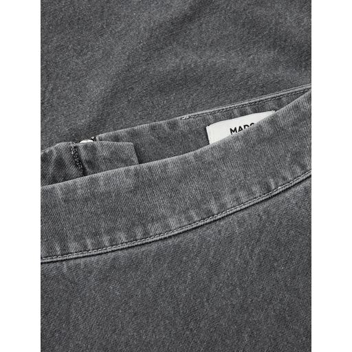 Mads Nørgaard Grey Denim Stelly C Lang Nederdel, Grå, 34