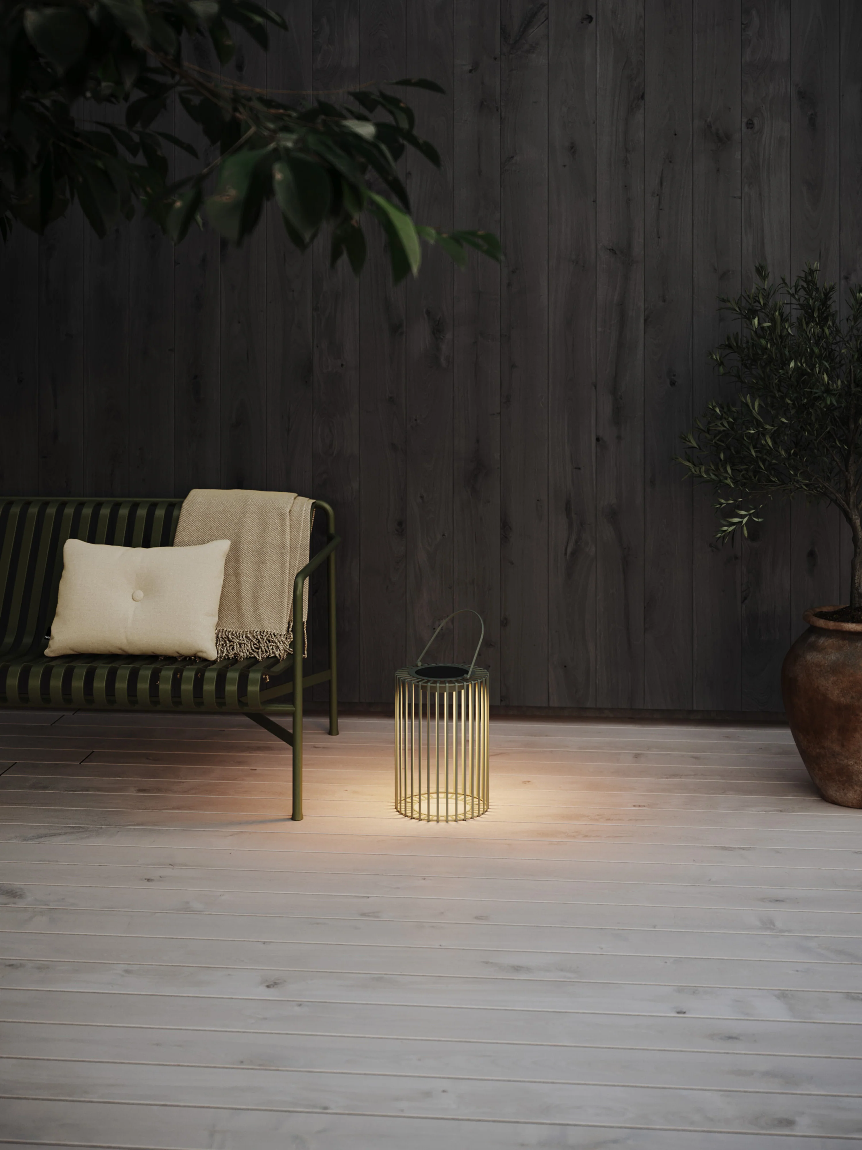 Outdoor solar lamp Cavia