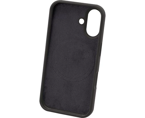 Andersson Soft silicone case w/ MagSafe iPhone 16 Plus Black