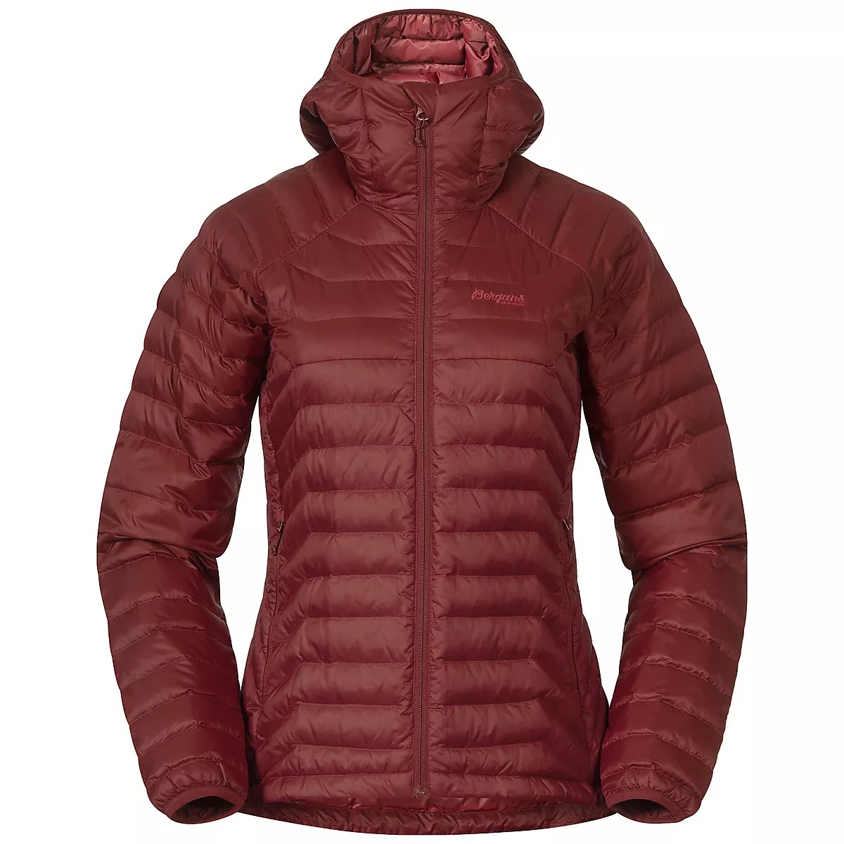 Rabot Light Down Jacket w/Hood Dame Chianti Red