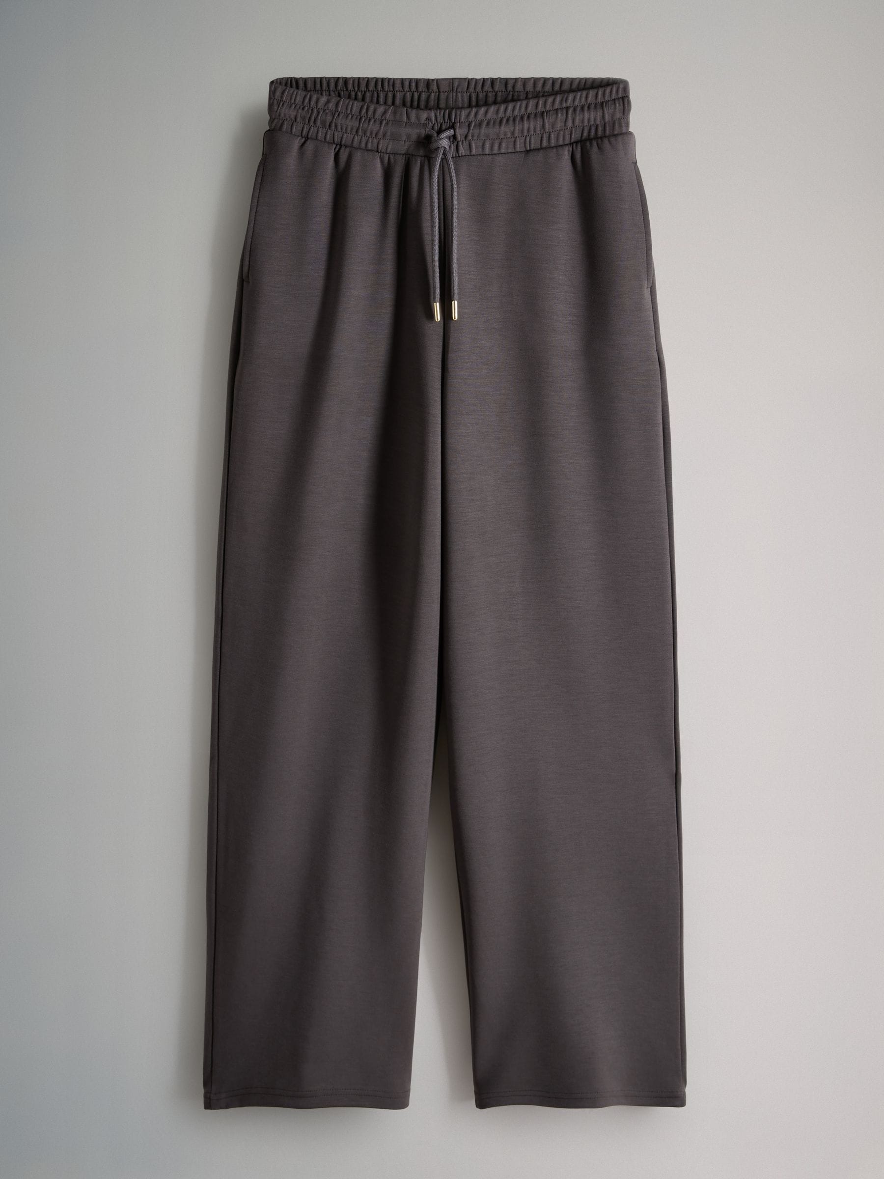 Chocoladebruin - The Set oversized modal Sweatshirt met ritssluiting en Joggingbroeken