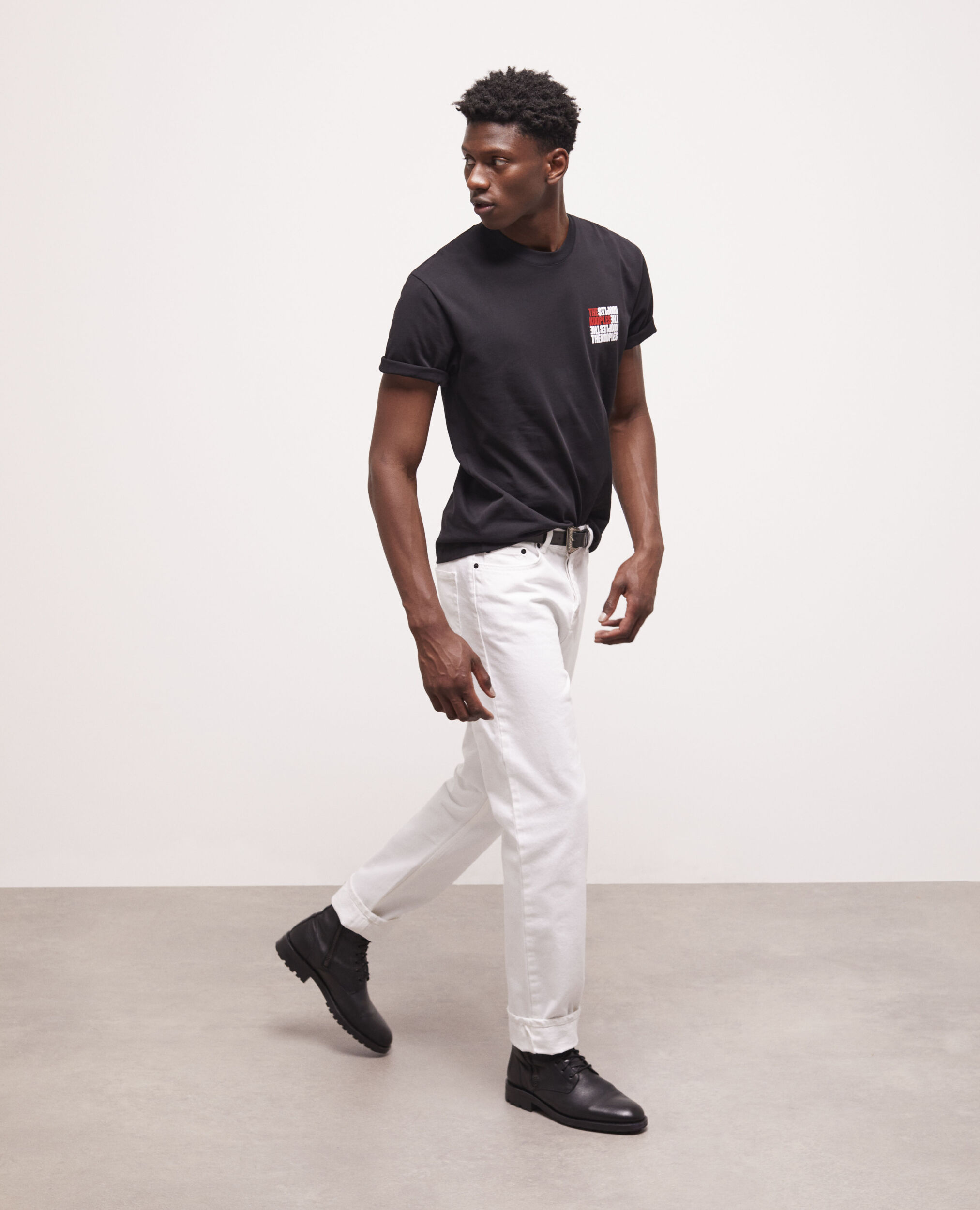 T-shirt logo The Kooples noir