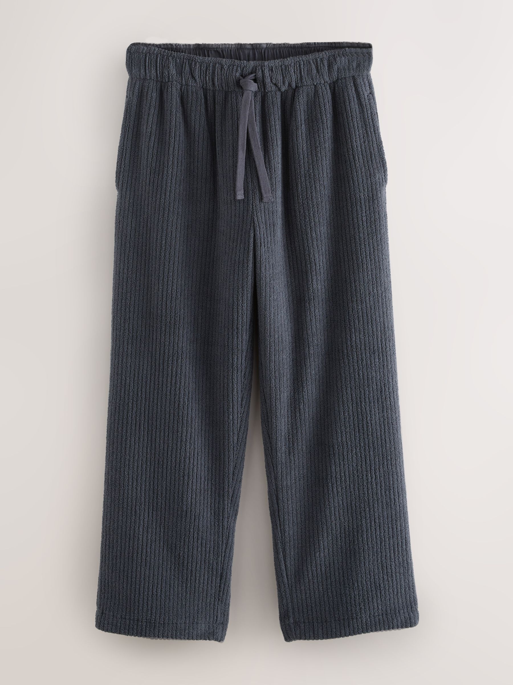 Leisteen grijs - Borg Fleece Rib Textured Joggers