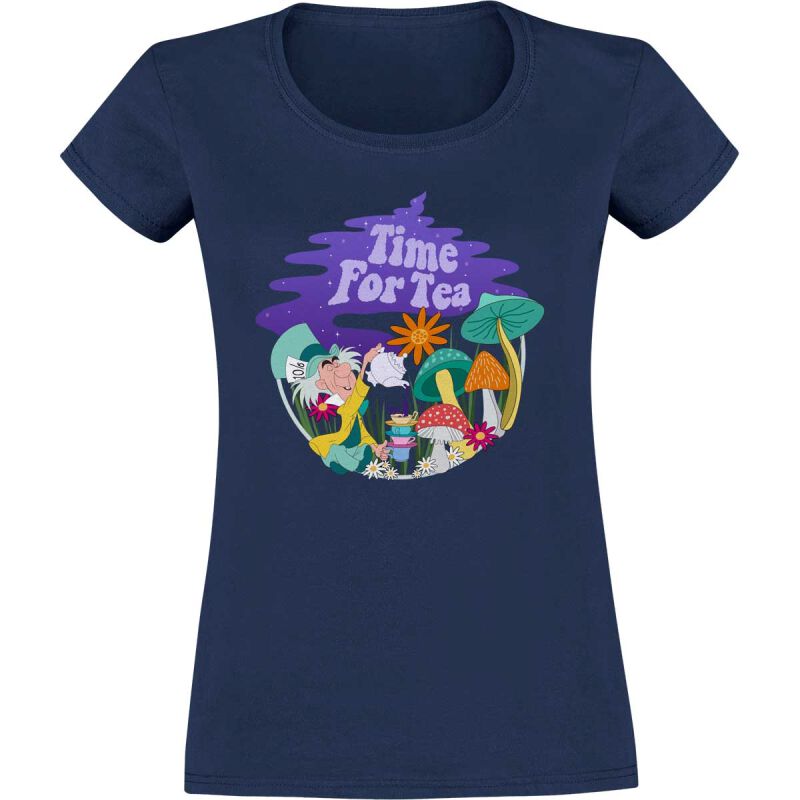 Tea Time Filled | Alice Au Pays Des Merveilles T-Shirt Manches courtes