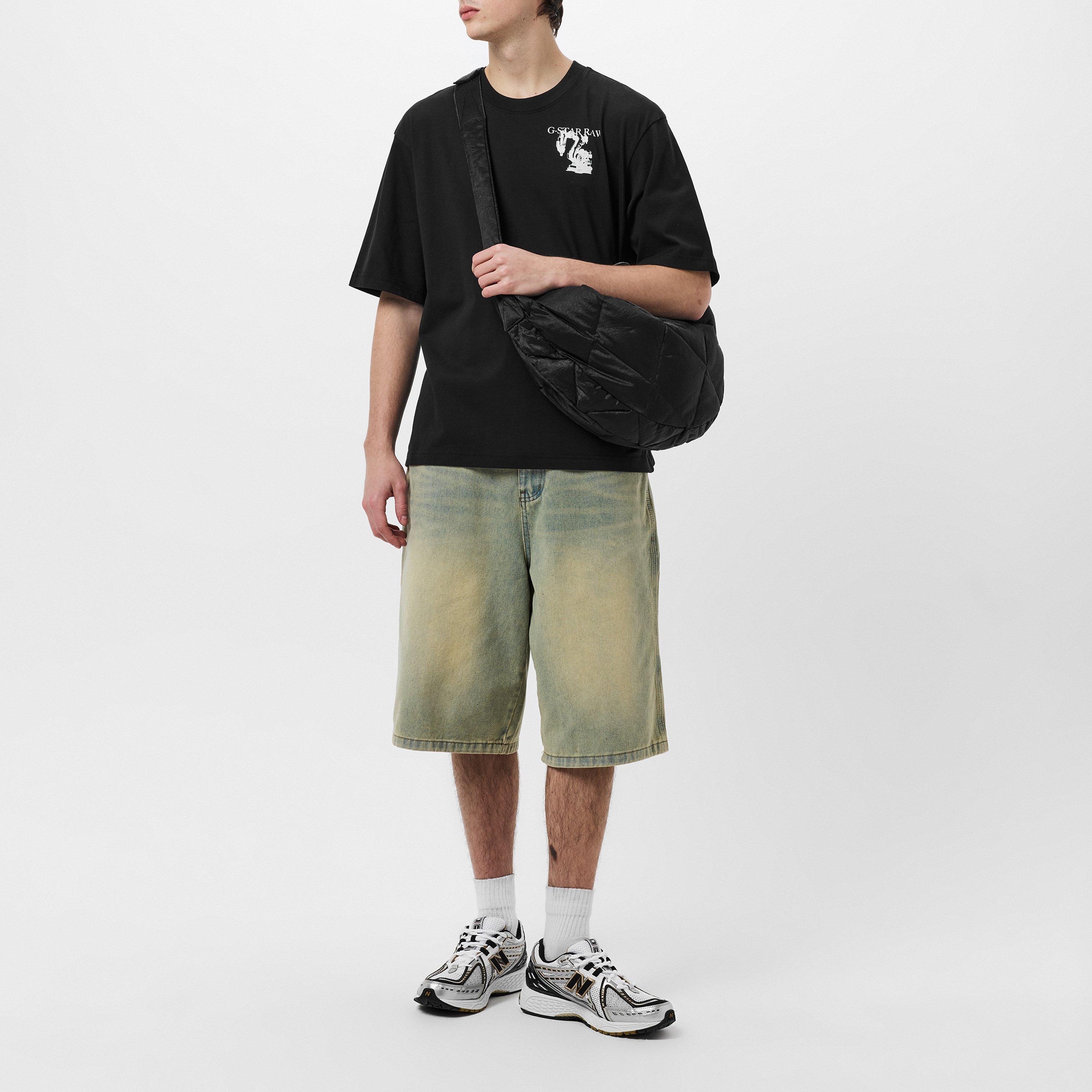 G Star Industry Back Graphic Boxy T Shirt