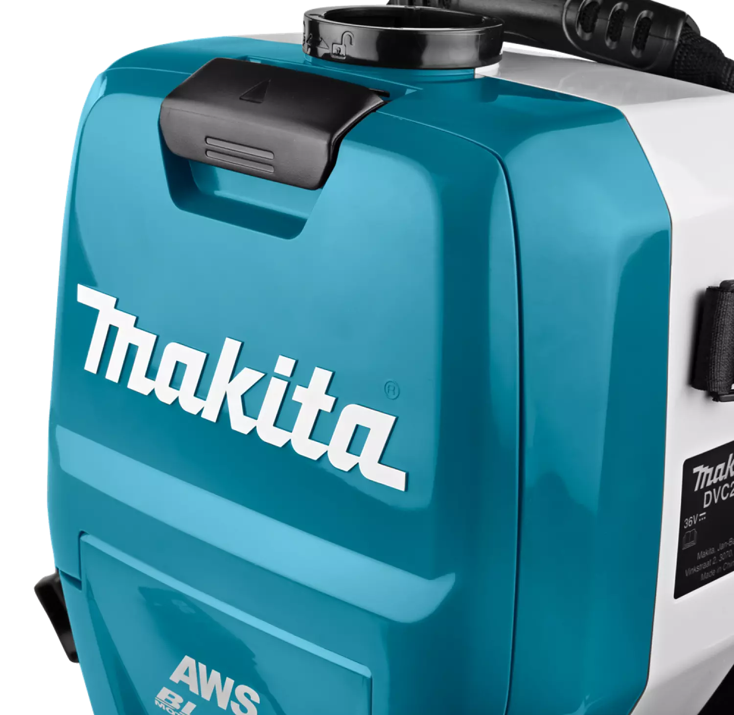 Makita DVC265ZXU 36V (2x 18) Li-Ion accu rugstofzuiger body - koolborstelloos