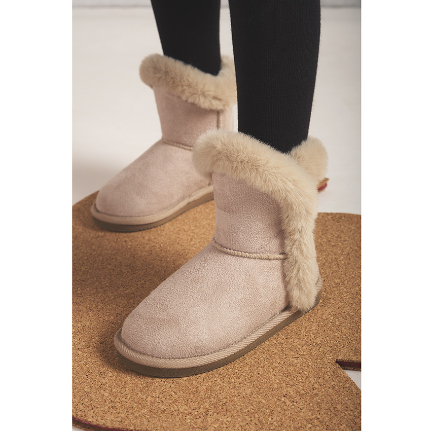 Bottines fourrées pour fille