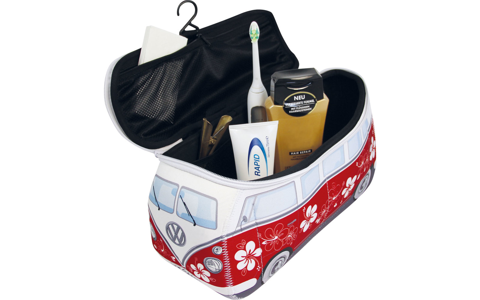 VW Collection T1 Bulli Neopren Universaltasche 4,5 Liter Rot