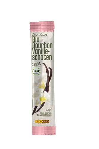 Decocino Bio Bourbon Vanilleschoten 2er