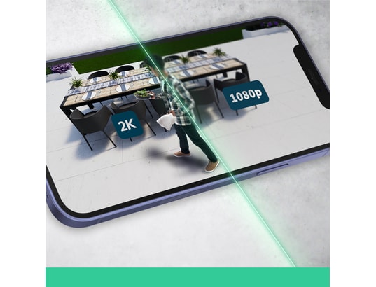 ARLO - Caméra de surveillance Pack de 2 caméras extérieures Essential2 2K