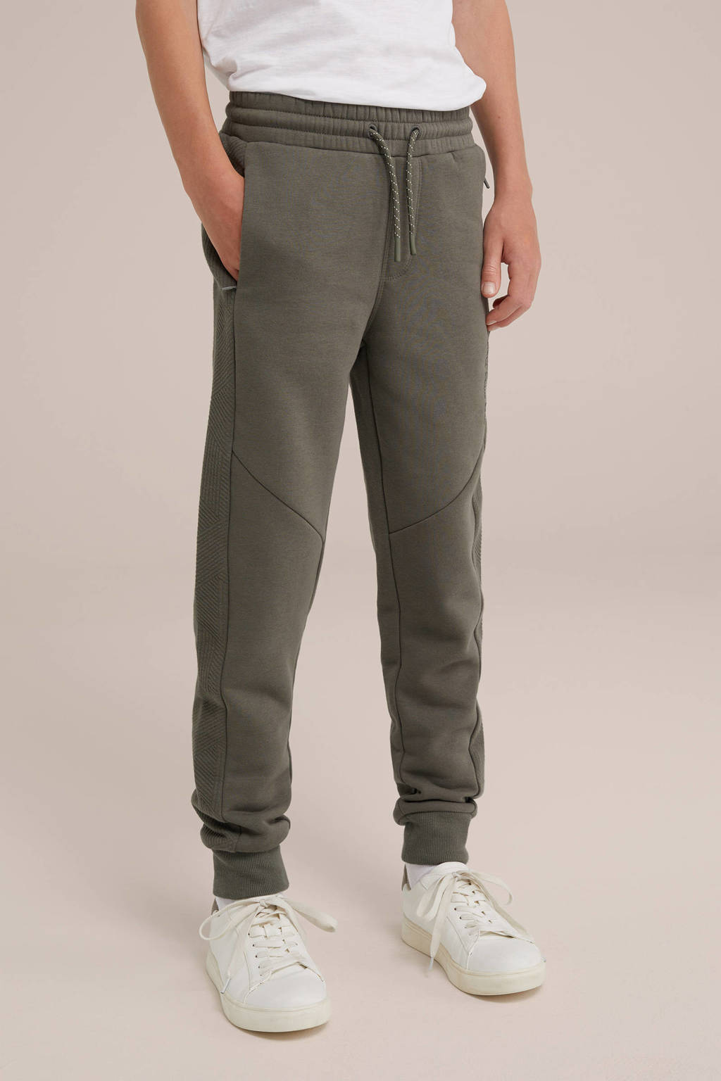 Fijne, zachte broekjoggingbroek donkergrijs