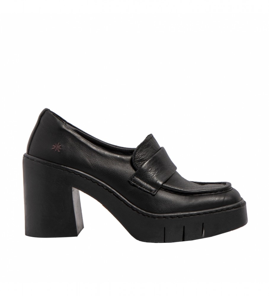 Sapatos Art Leather Shoes 1972 Pretos - Altura do salto: 9 cm -