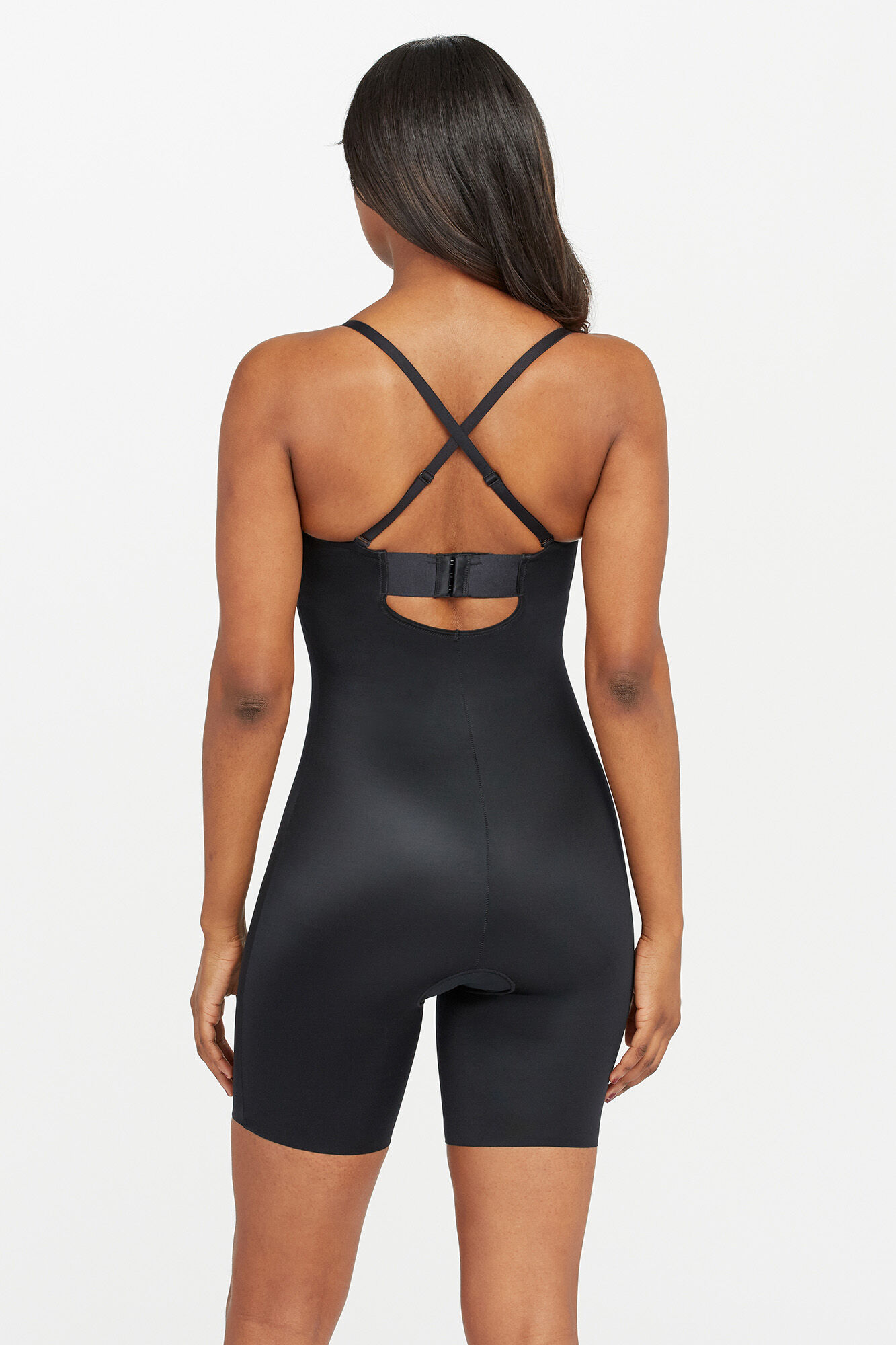 Cinta modeladora sem alças Spanx, preta - preta