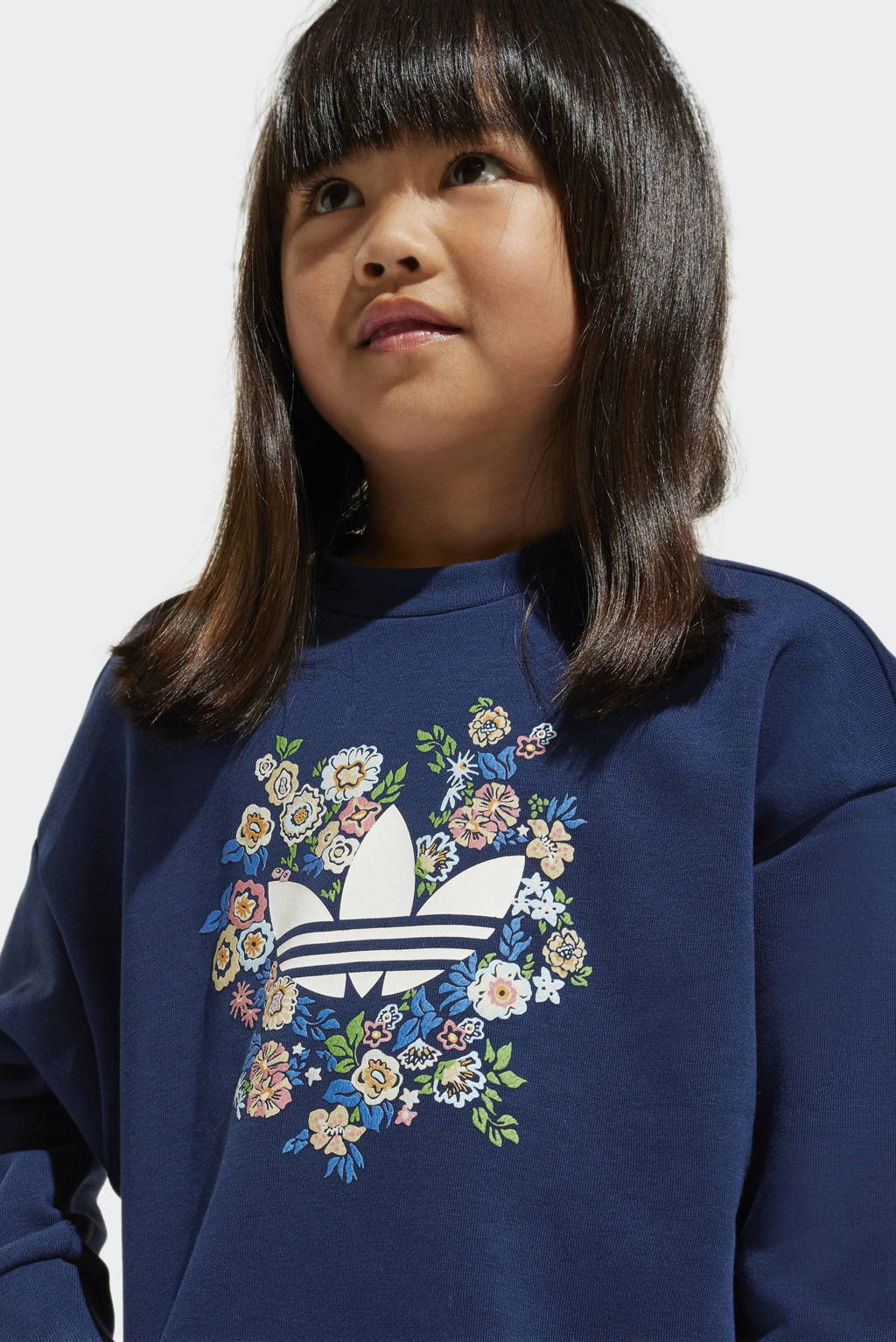 adidas sweater + legging blauw