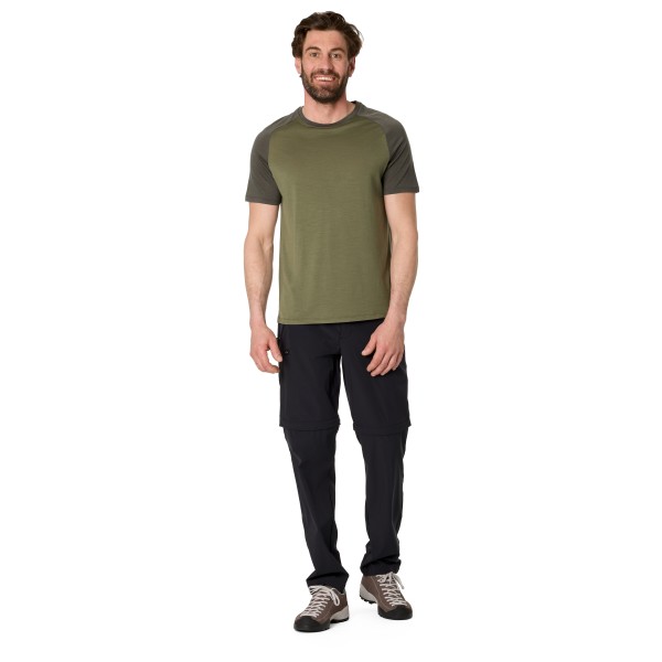 Heber Peak - MerinoCool165 EvergreenHe. T-Shirt - Haut en mérinos