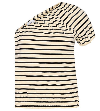Grunt Top - GrLou - Off White/Schwarz