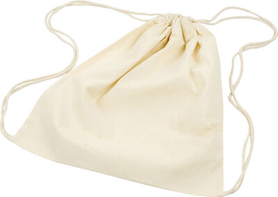 Stofposer Med Snor - Diy - Uden Motiv - Lys Natur - 37X41 CM - 3 Stk