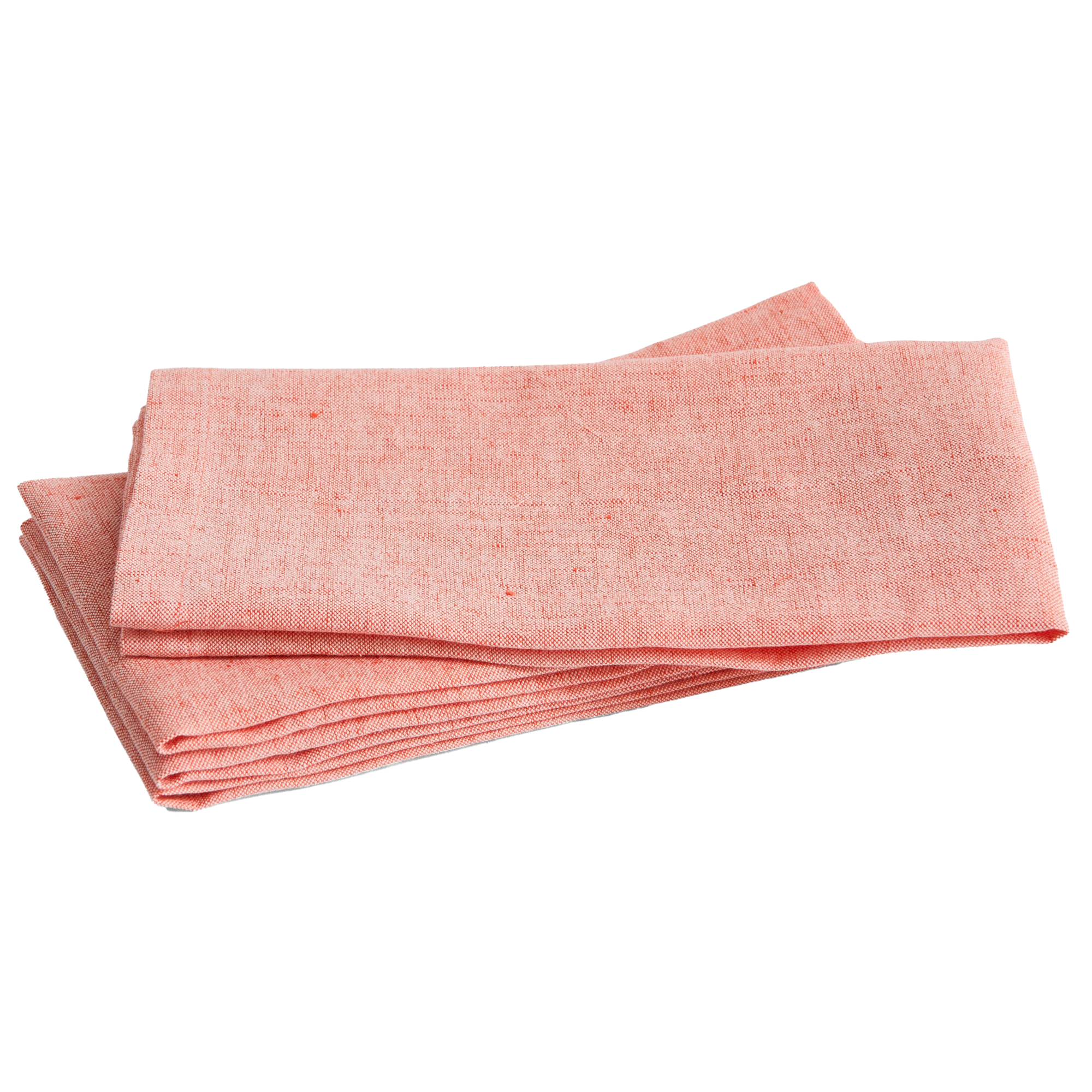 Servet/Placemat Tavolo soft coral - set van 4
