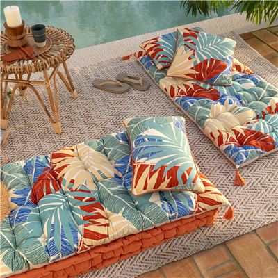 Futon imprimé hawaïen