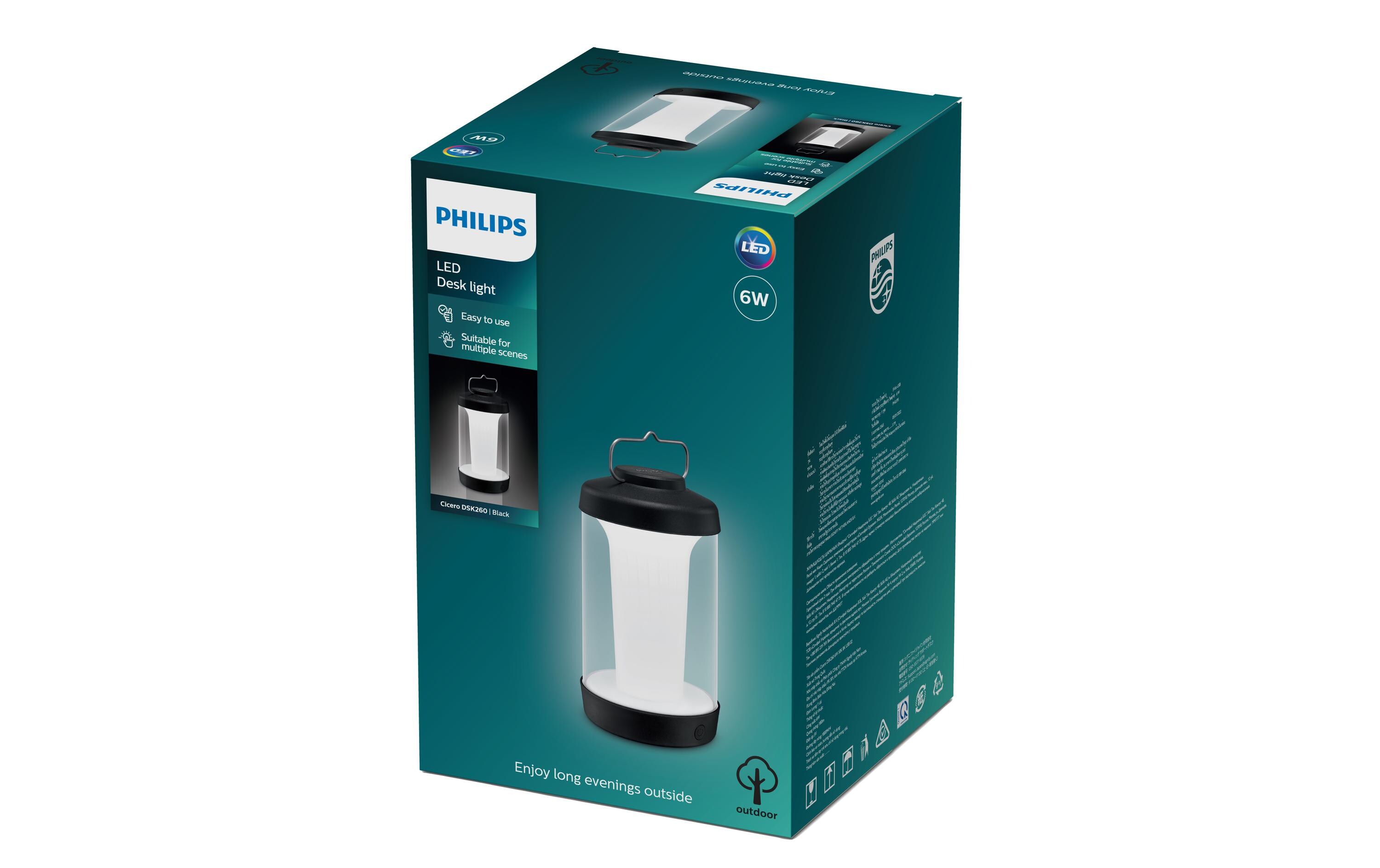 Campinglampe Cicero, 5W, 5000K, WeissGartenlampe