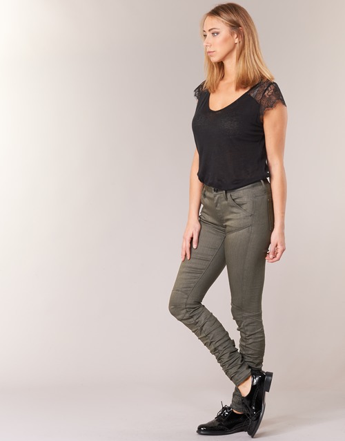 G-Star Raw - 5620 STAQ 3D MID SKINNY COJ WMN - Kaki
