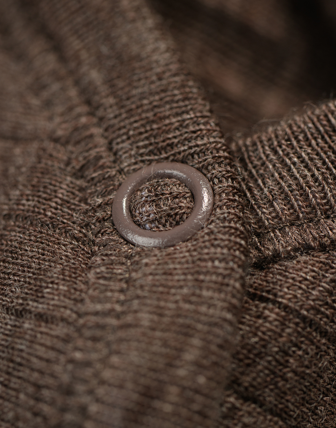 Romper met lange mouw van merinowol voor baby's