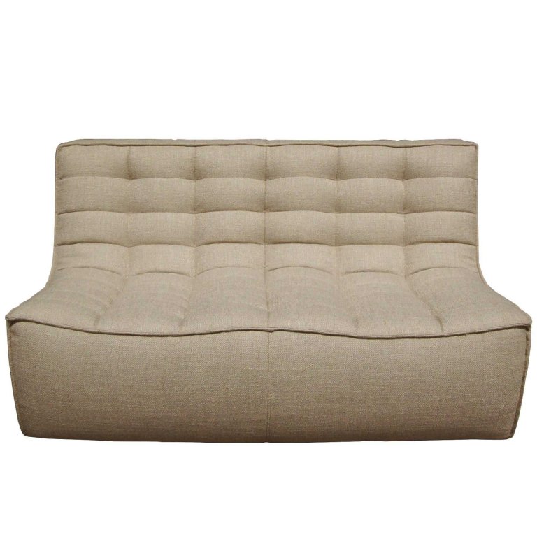 Ethnicraft N701 bank 2-zits beige