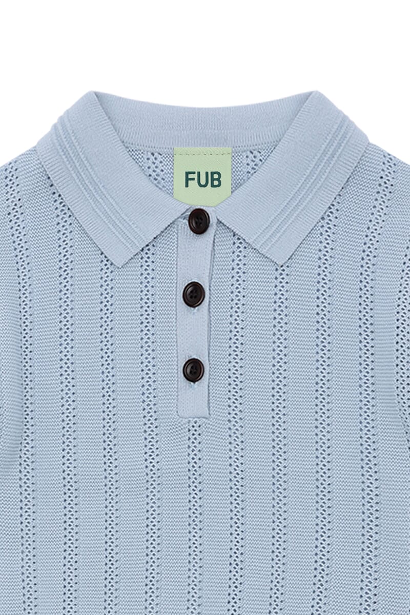 Structure Polo pale blue - Fub - Rumpetroll