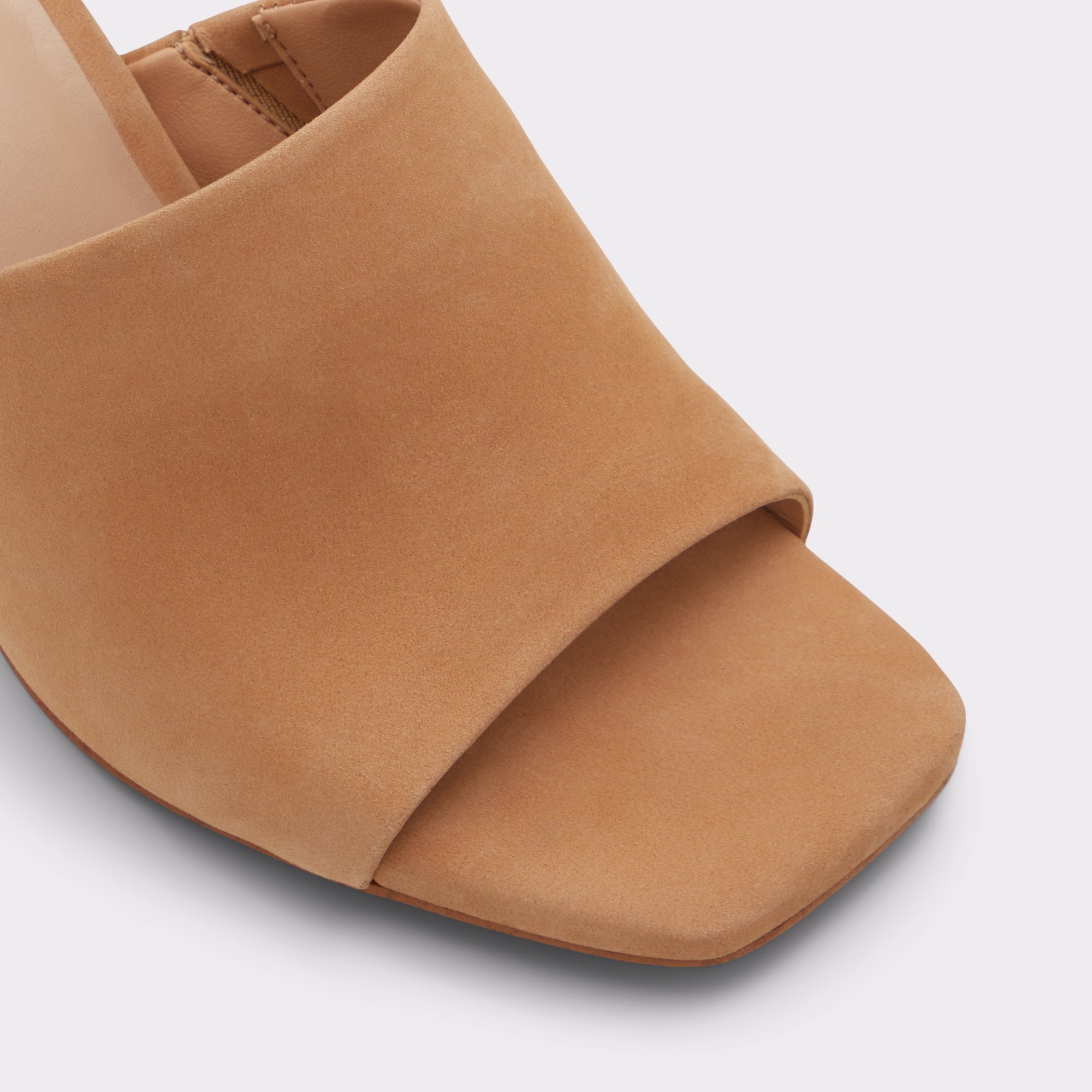 Harans Light Brown Women Heeled mules
