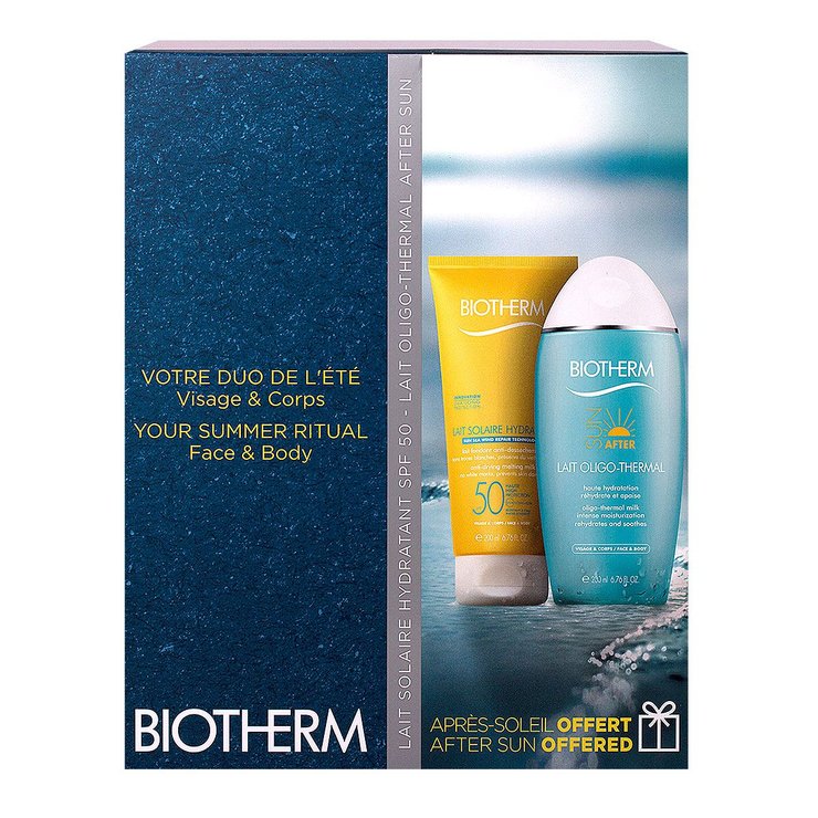 Duo de l'été lait solaire SPF50 200ml + après-solaire offert