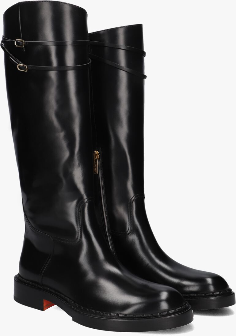 zwarte santoni hoge laarzen 70569