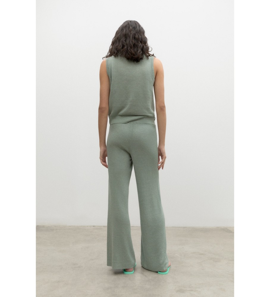 Calças ECOALF Asonalf, verde água