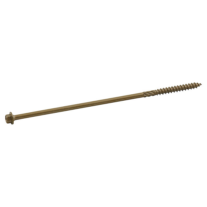 Vis pour charpente en bois, revêtement organique, 6,7x200 mm - 50 pièces