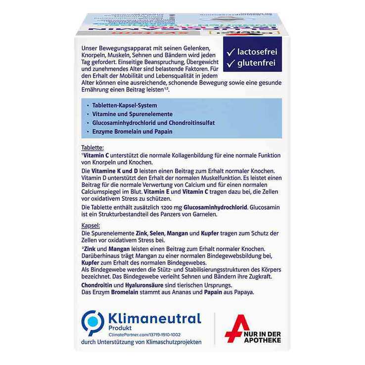 Doppelherz Glucosamin 1200 Duo system Kombipackung, 120 St